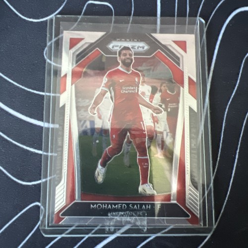 2020-21 Panini Prizm Soccer EPL Mohamed Salah Silver Prizm #255