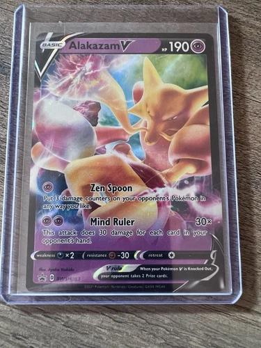 Alakazam V - SWSH083 - SWSH Black Star Promos NM, MINT