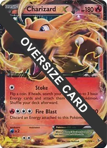 Pokemon TCG Charizard EX Jumbo Flashfire Promo