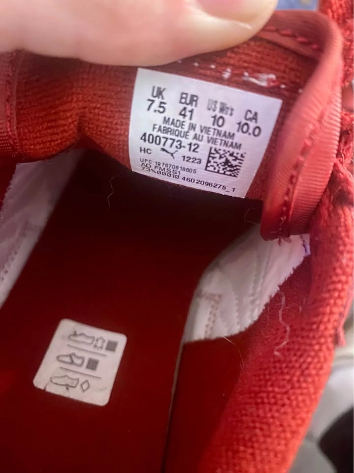 Puma Easy Rider Red Sneakers - Size 10 - photo 5