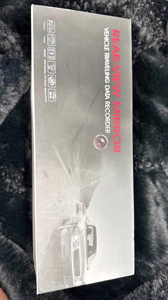 Rear-View Mirror Dash Cam – Brand New