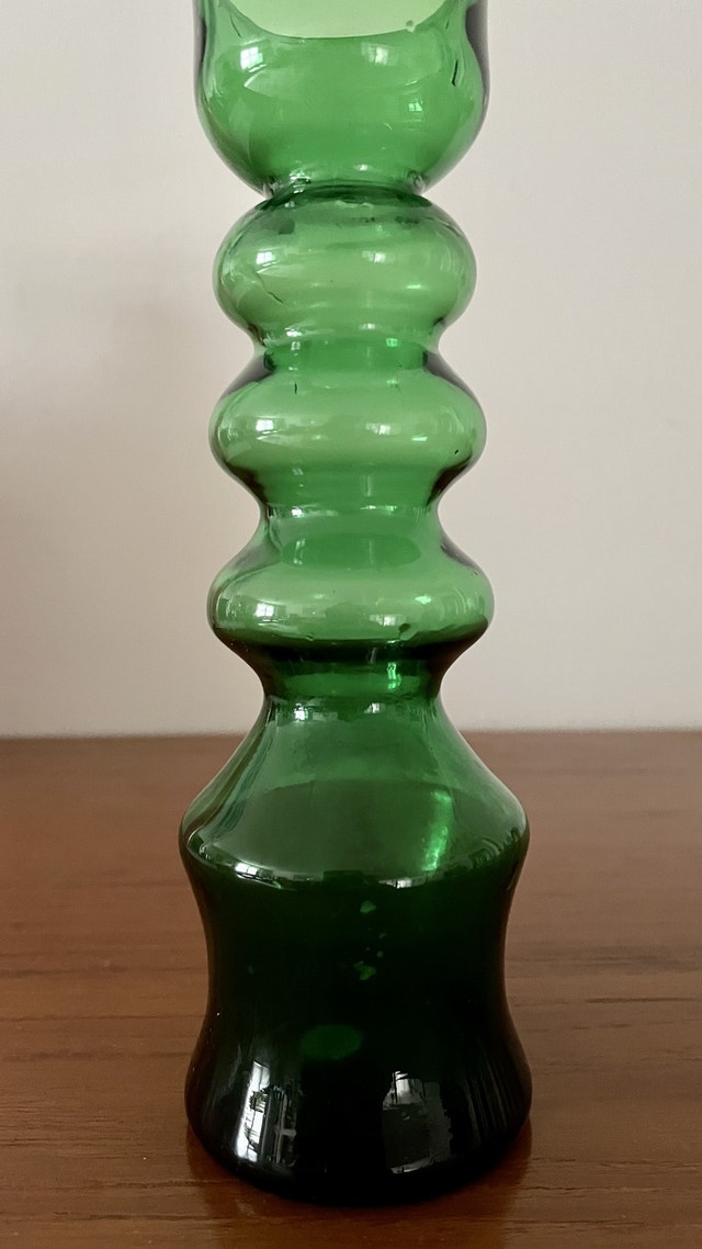 Vintage Art Glass Funky Bud Vase - photo 4