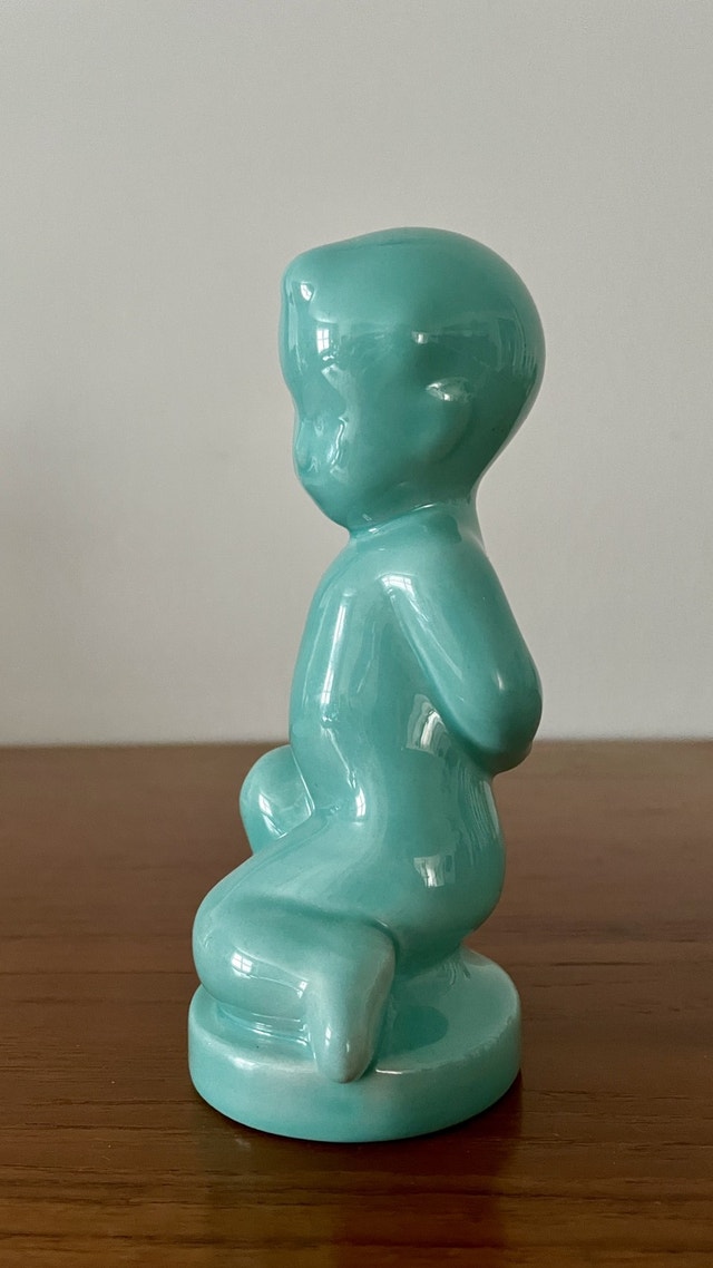 Vintage Denmark Peter Klog Boy Figurine for SØHOLM MCM - photo 4