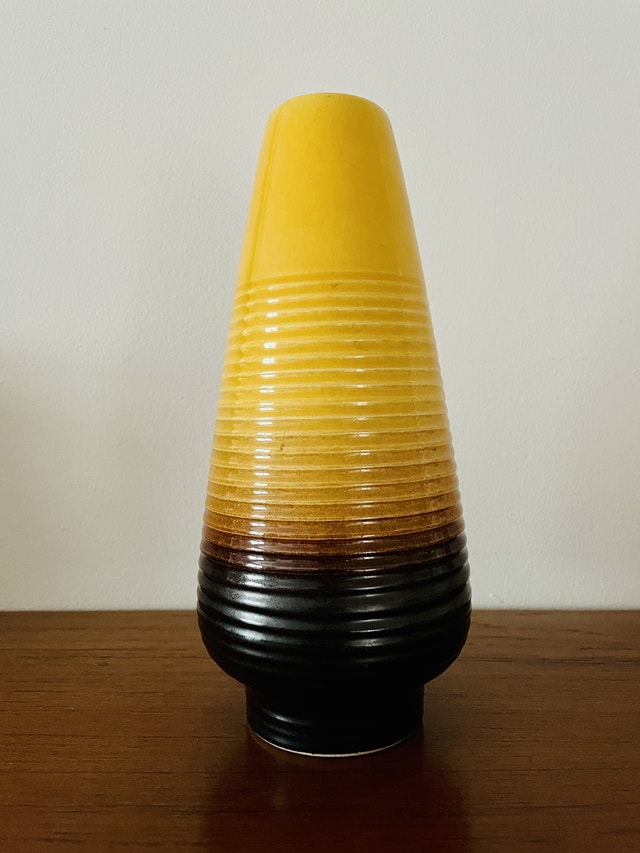 Vintage West Germany Pottery Vase