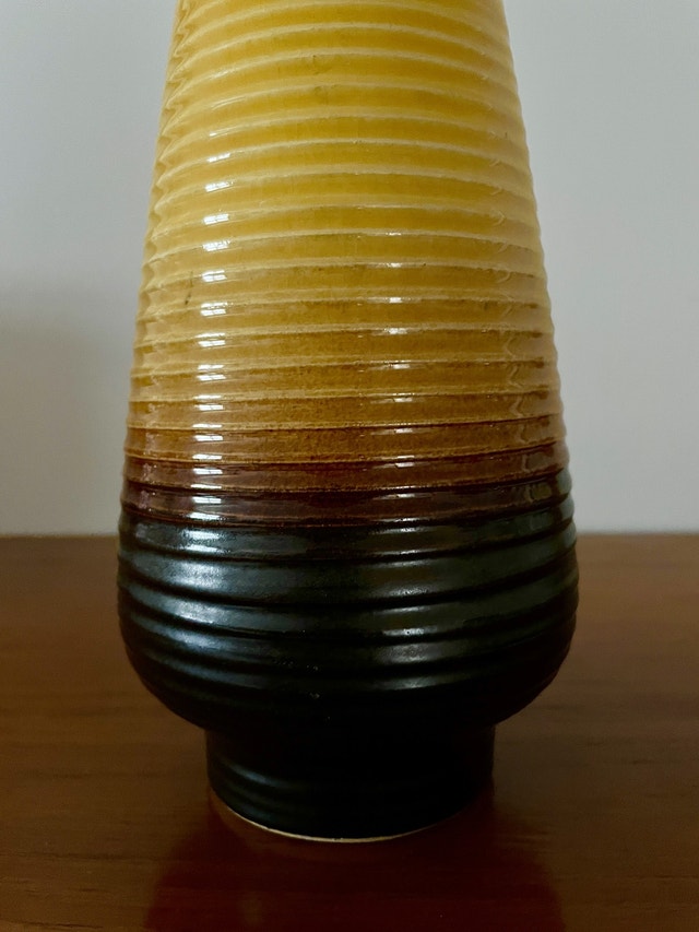 Vintage West Germany Pottery Vase - photo 2