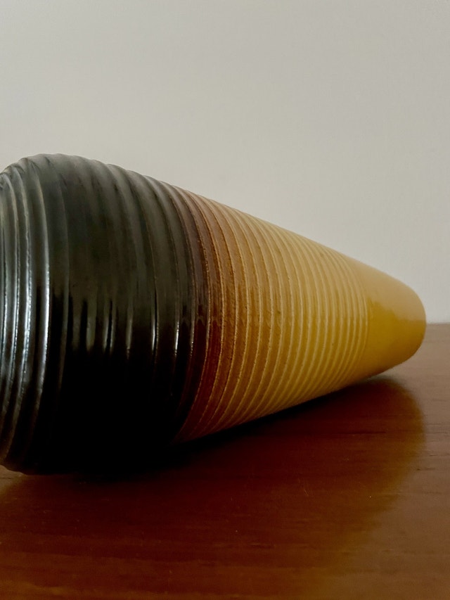 Vintage West Germany Pottery Vase - photo 4