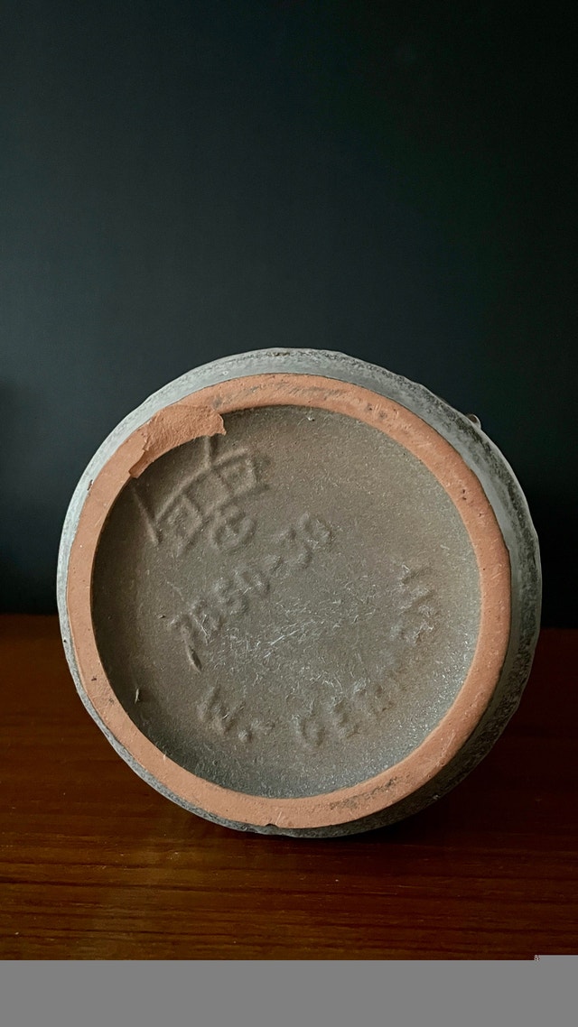Vintage West Germany Pottery Vase - photo 3