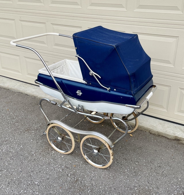 Vintage Baby Carriage Pram Stroller - photo 4