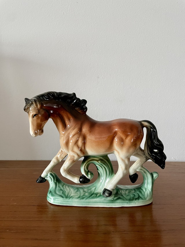 Vintage Horse Figurine (Japan)