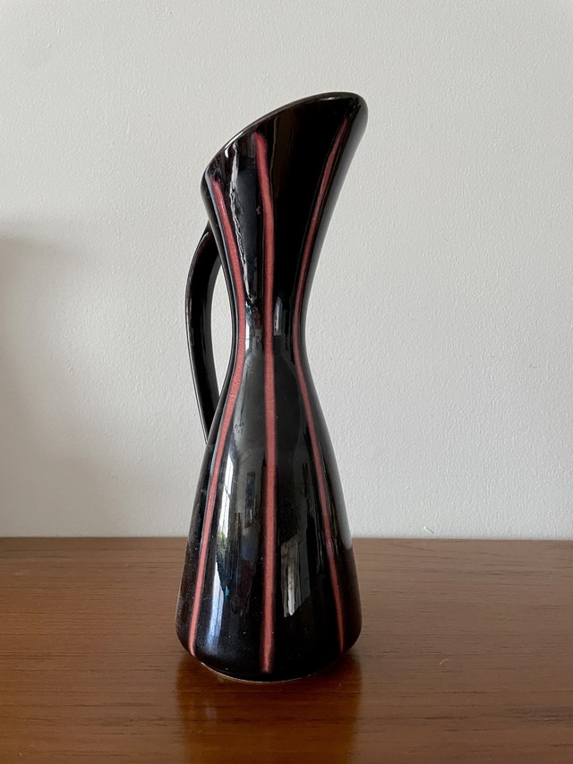 Vintage West Germany Pottery Vase - photo 3