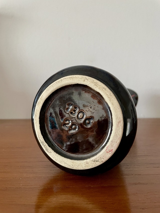 Vintage West Germany Pottery Vase - photo 4