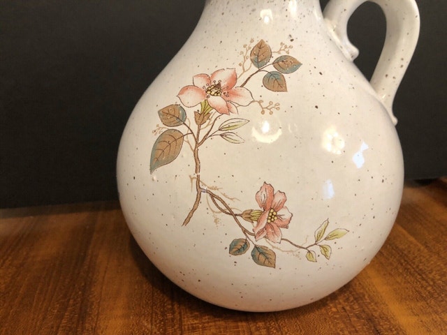 *RARE* Mid Century West Germany Pottery Vase Jug - photo 2