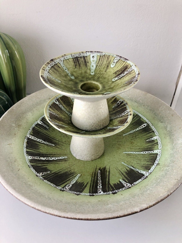 Mid Century Fat Lava West Germany Bowl - photo 2