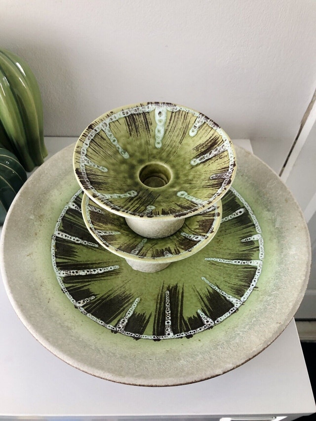 Mid Century Fat Lava West Germany Bowl - photo 3