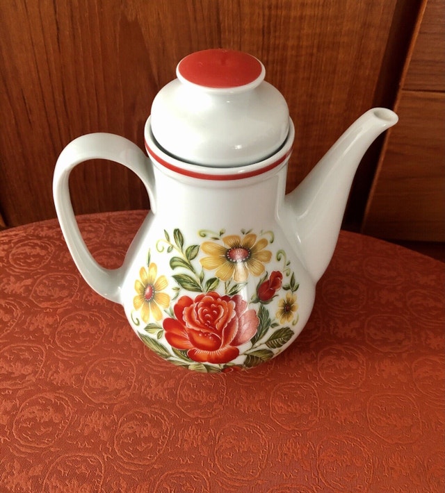 Vintage W Germany Winterling Bavaria Porcelain Tea Set - photo 4