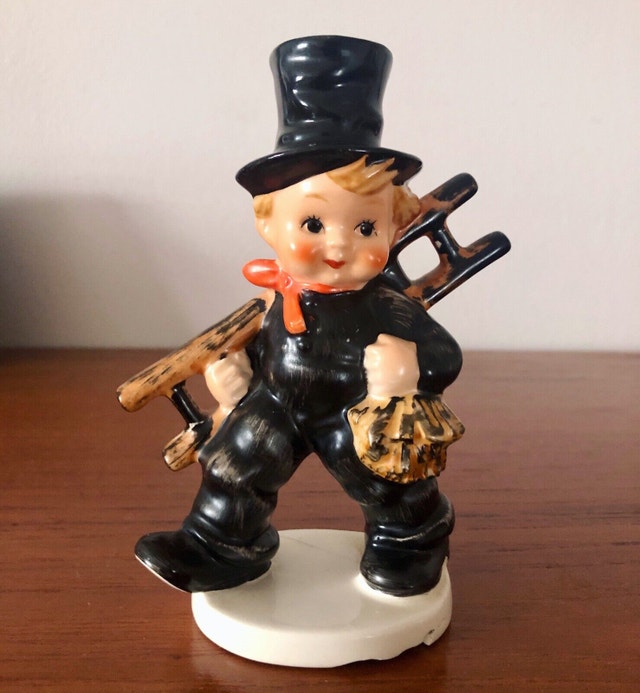 Vintage Authentic Goebel Hummel “Chimney Sweep” West Germany