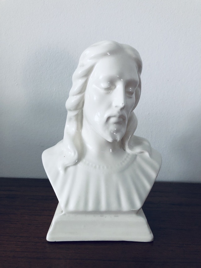 Vintage Jesus Head Bust