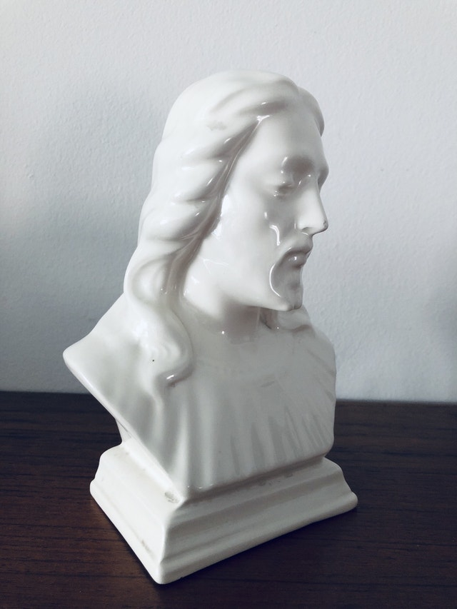 Vintage Jesus Head Bust - photo 2