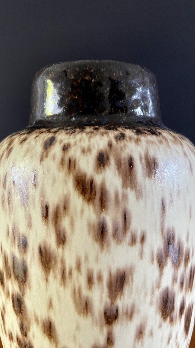Vintage West Germany Pottery Vase