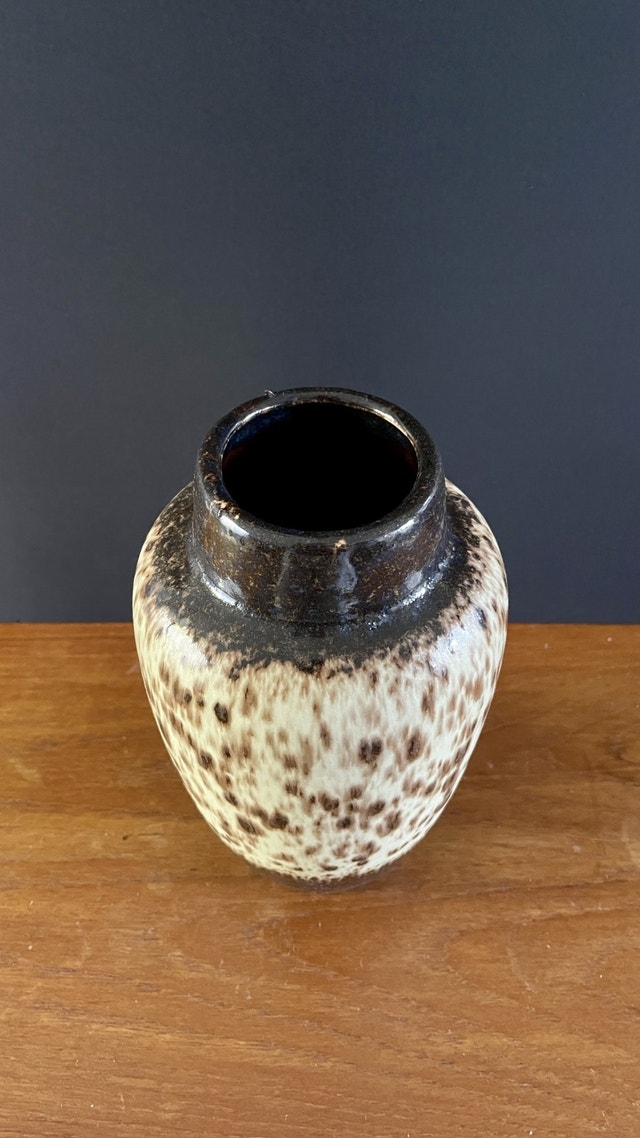 Vintage West Germany Pottery Vase - photo 2