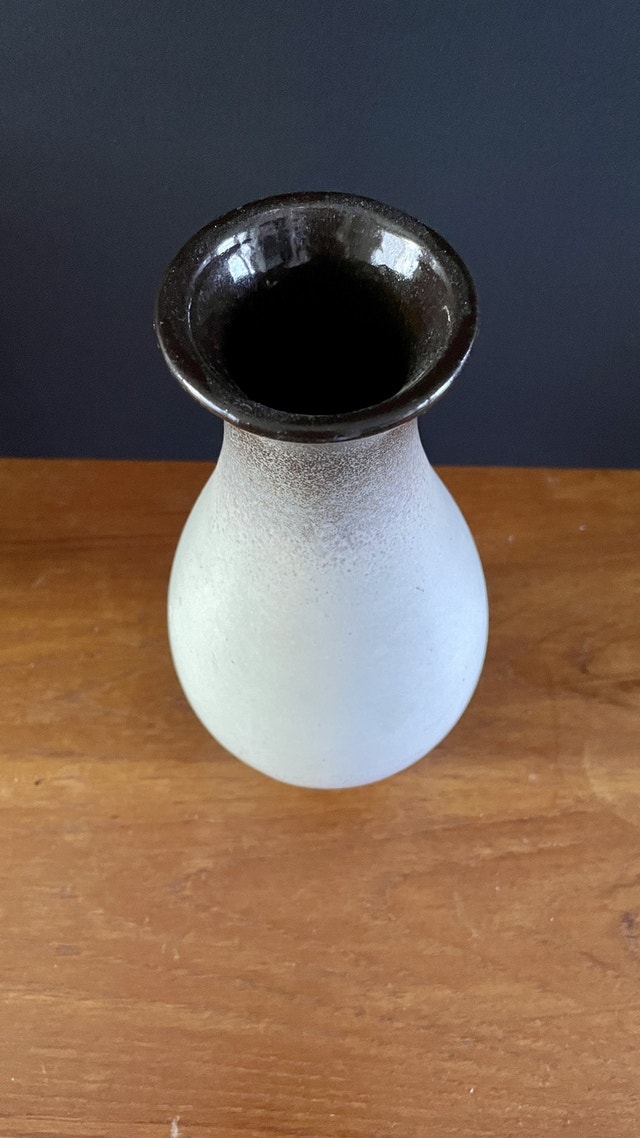 Vintage West Germany Pottery Vase - photo 2