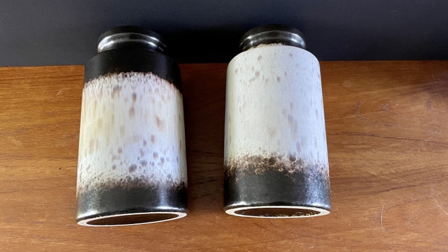 Two Vintage West Germany Pottery Vase - photo 5