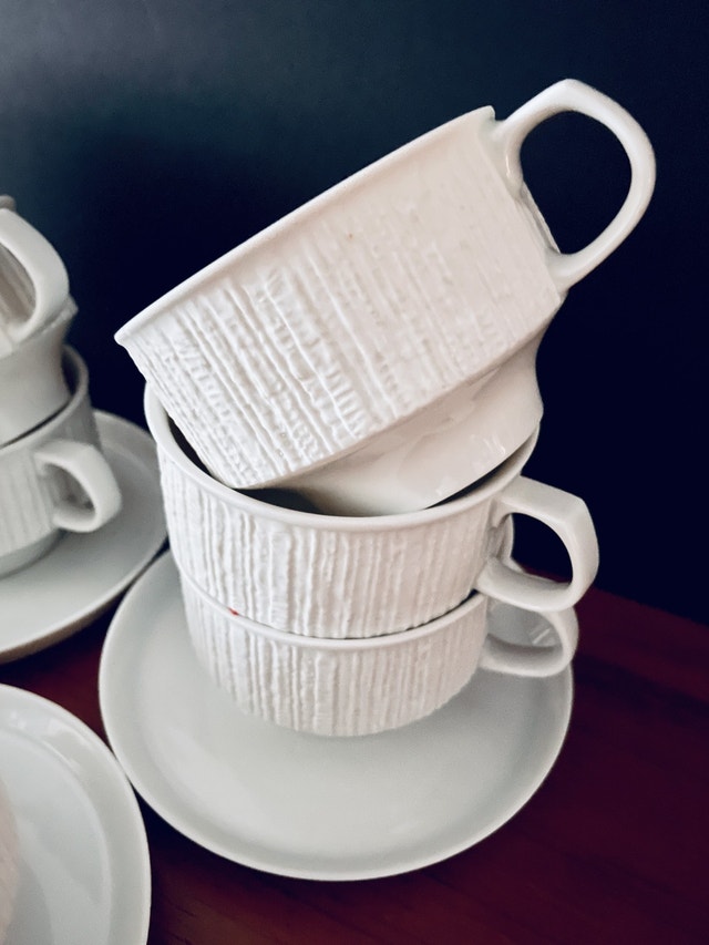 Vintage Germany Thomas “Arcta White” Cups/Saucers - photo 5