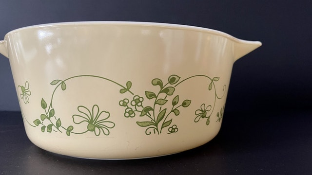 Vintage Pyrex Casserole Dish Shenandoah 475-B - photo 3