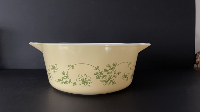 Vintage Pyrex Casserole Dish Shenandoah 475-B - photo 4