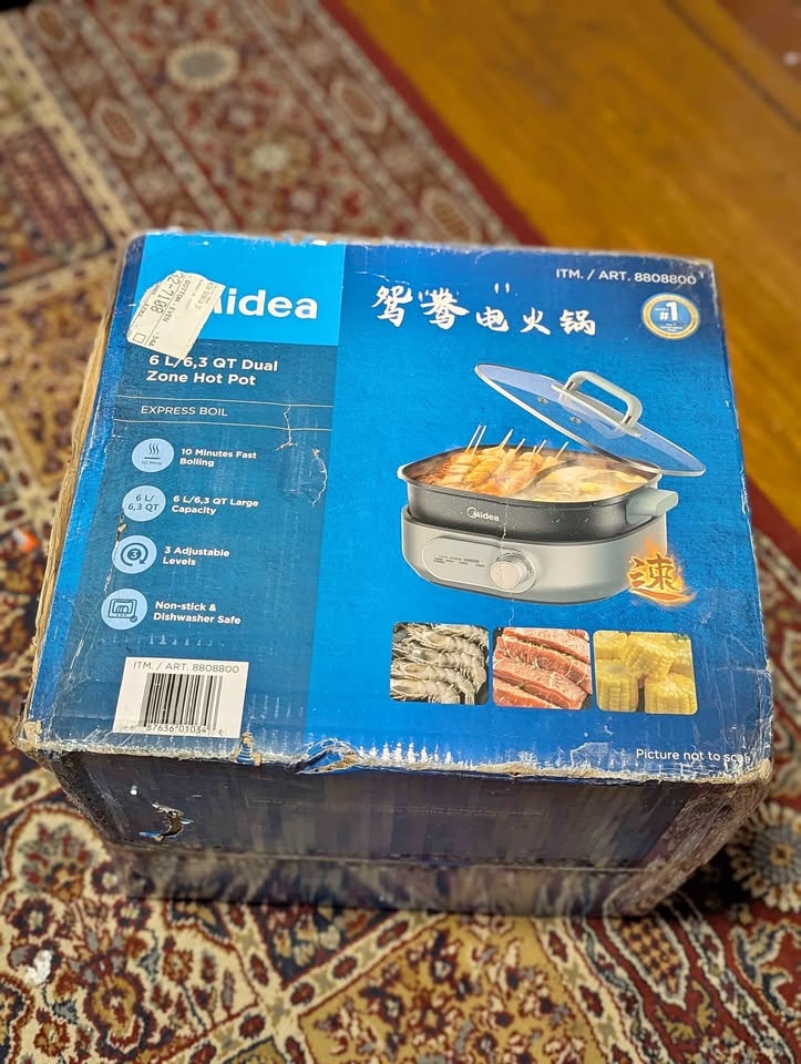 Dual hot pot