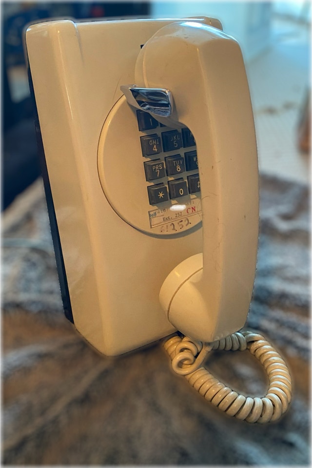 Vintage 1980s Northern Telecom Wall Phone - photo 2