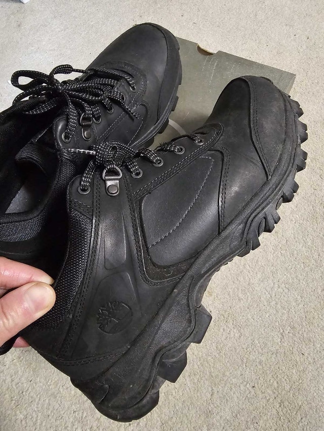 Timberland Mt. Maddsen Leather Boots US10 Black - photo 2