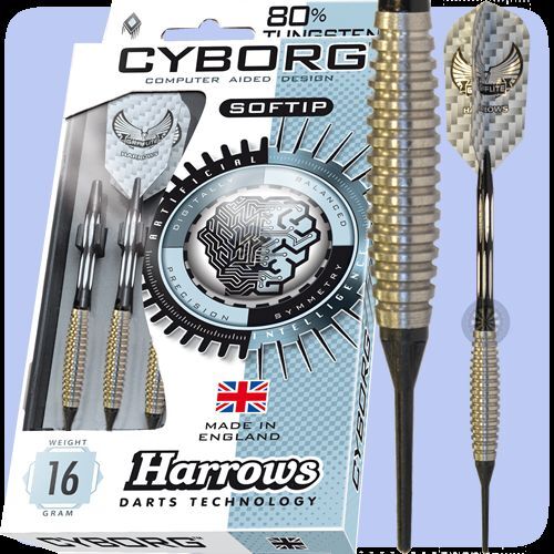 Harrows Cyborg ST Darts 16g Soft/SteelTip $69.99