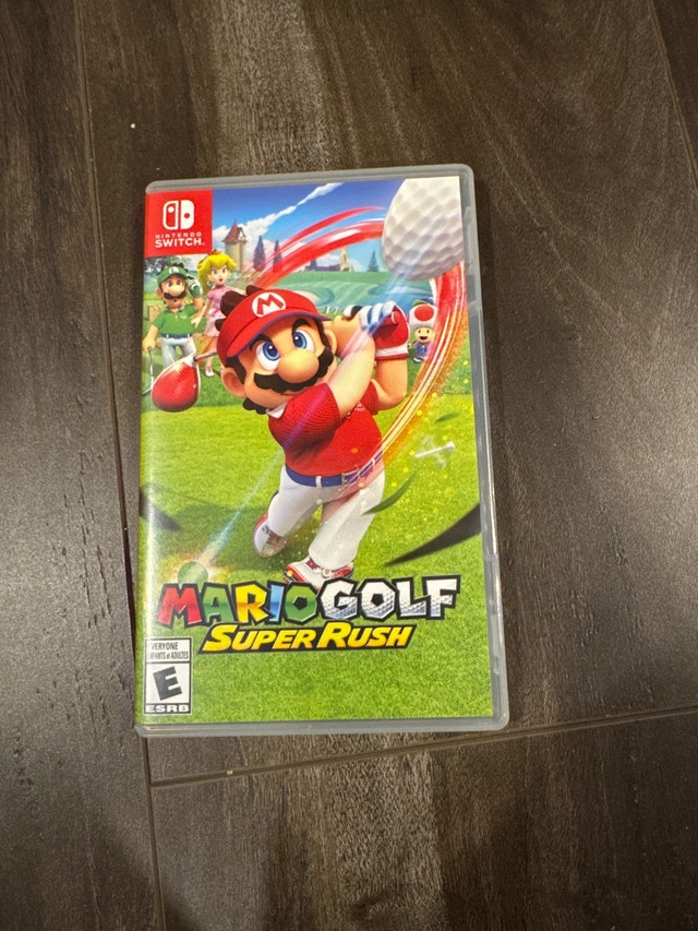 Mario Golf Super Rush Nintendo Switch Game
