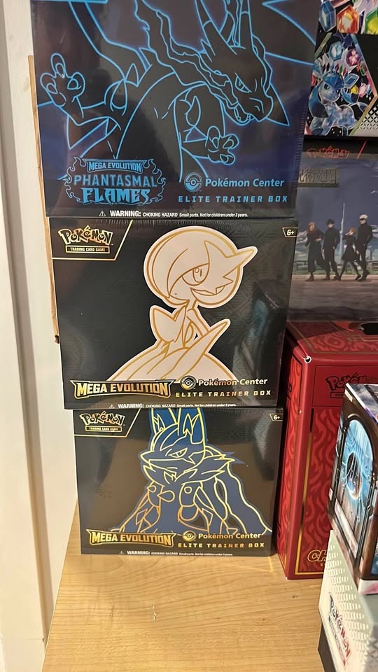 Mega Evolution Pokemon Center ETBs
