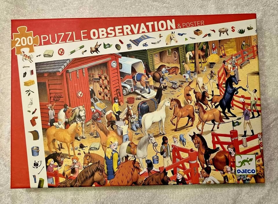 Equitation - Observation Puzzle 200 Pieces