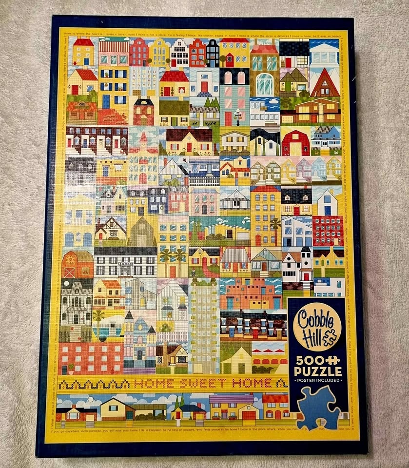 Home Dweet Home - Cobble Hill 500 piece puzzle