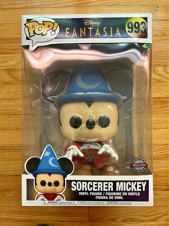 Funko Pop! Fantasia - Sorcerer Mickey (10 inch) thumbnail
