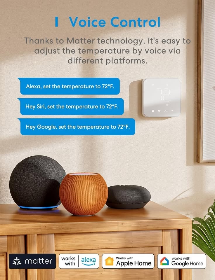 meross Smart WiFi Thermostat (MTS300) - photo 4