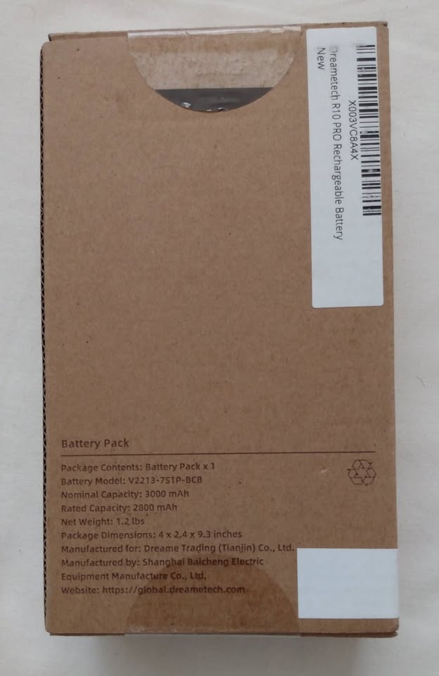 Dreametech Battery for G9 G10 R10 T10 T20 V12S Vacuum - photo 3