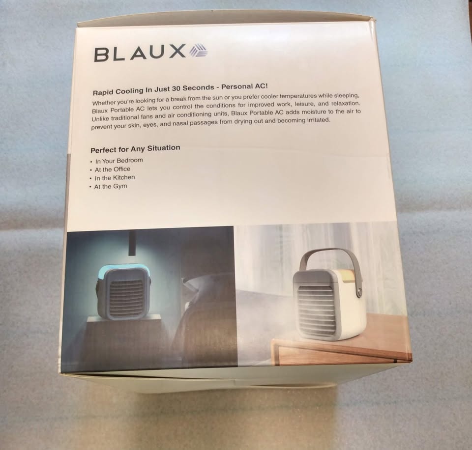 BLAUX Portable Air Cooler Humidifier Air Cleaner AC - photo 4