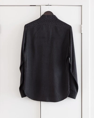 Saint Laurent Paris SS13 Silk Babycat Button Up - photo 2