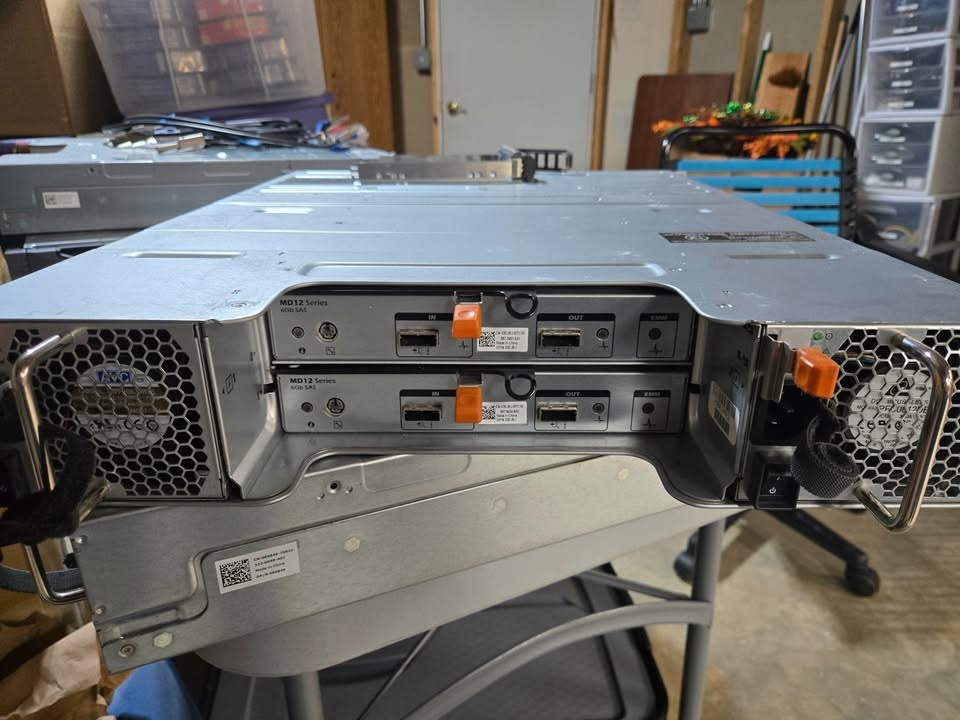 Dell Power Vault MD1200 No HDD, Dual Power, Dual Controller - photo 2