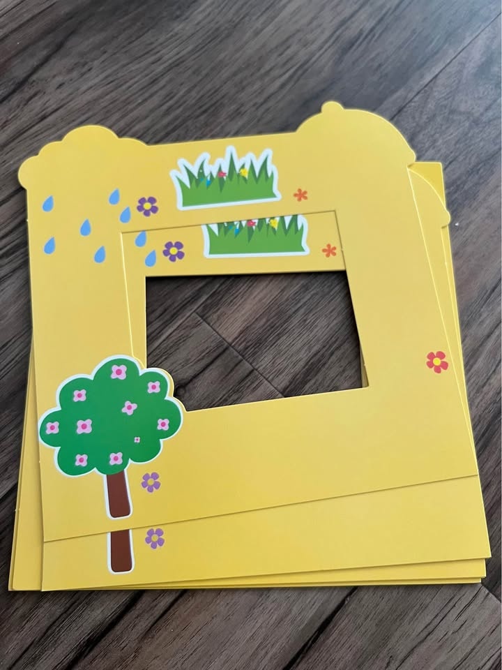 Kids gift/ kids spring activities/ DIY picture frame craft - photo 2
