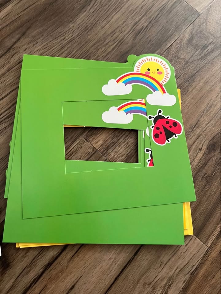Kids gift/ kids spring activities/ DIY picture frame craft - photo 4