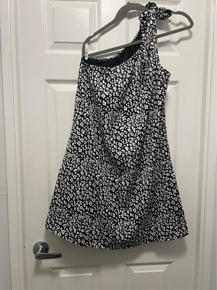 Womens dress/ L size women’s animal print dress - photo 3