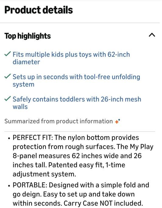 Myplay Portable Play Yard With FREE balls - photo 4