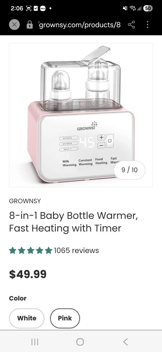 GROWNSY Bottle Warmer - photo 2