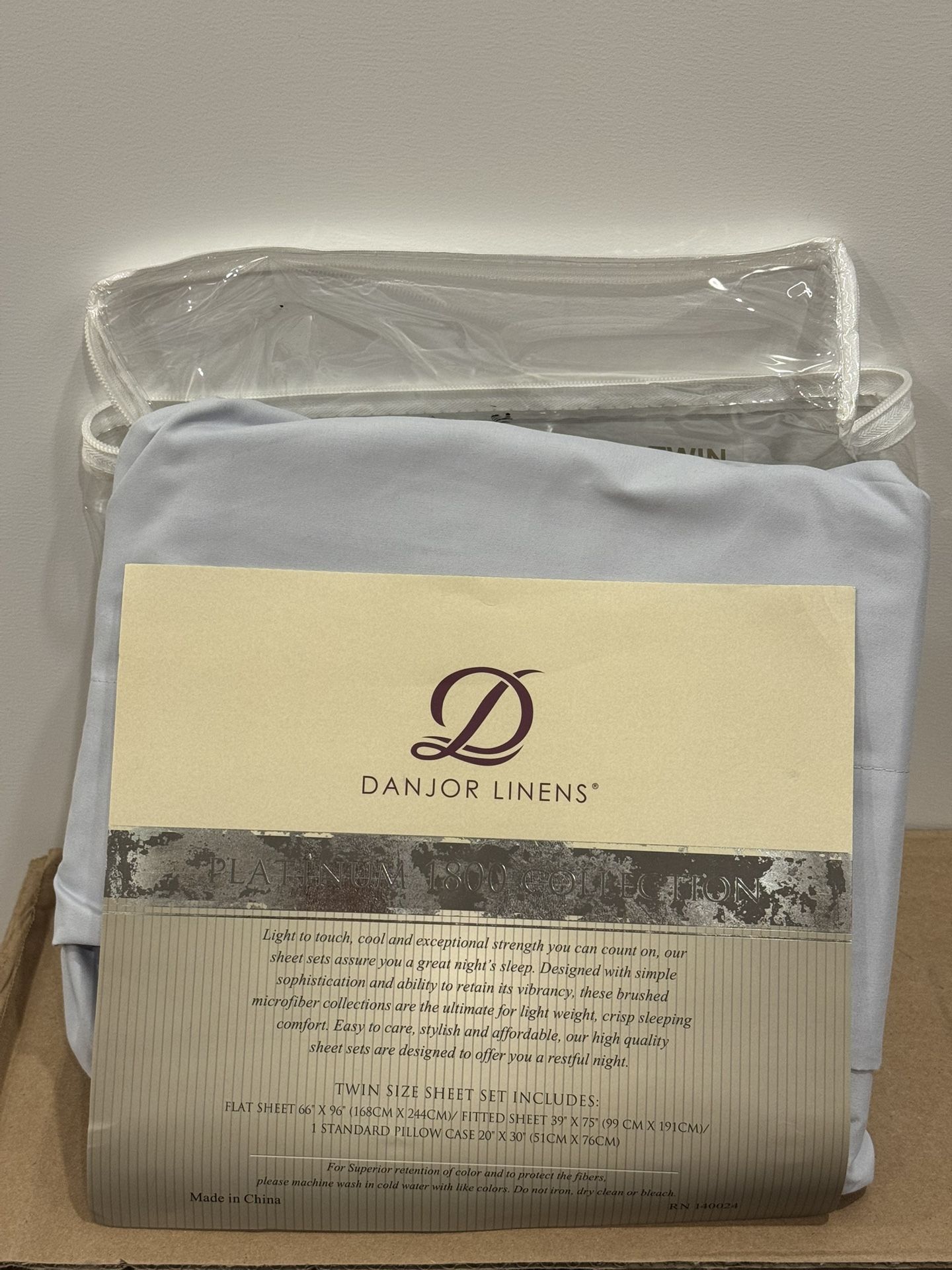 Danjor Linens Twin Bed Sheets, Lightweight Brushed Microfiber