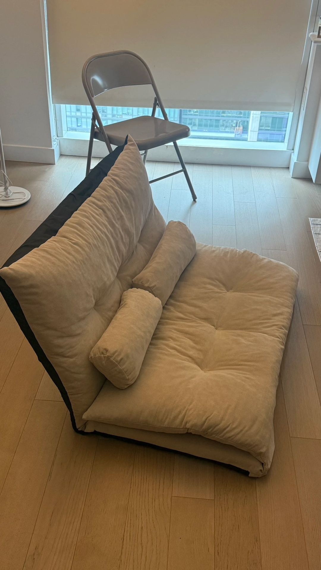 Adjustable Floor Sofa Bed - Futons Sets with 2 Pillows
